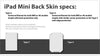 Black Leather - iPad Mini Skins