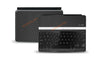 Black Carbon Fiber - Logitech Ultrathin Keyboard Skins - iPad